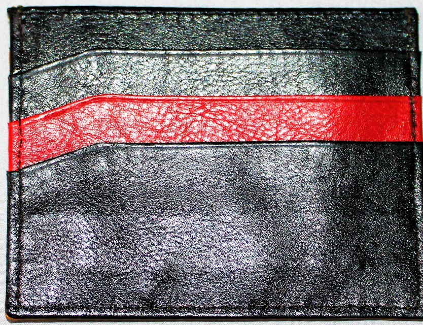 Unisex Slim-Wallet;  Hand Made, 100% Top Grain Cowhide Leather