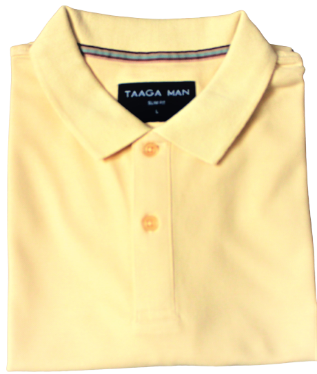 Polo Shirt, Cream, Cotton