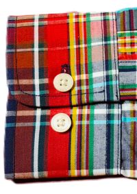 Shirt, Men, Multi Colour, Check, Full Sleeve, Button Down Collar, Cotton Mix.