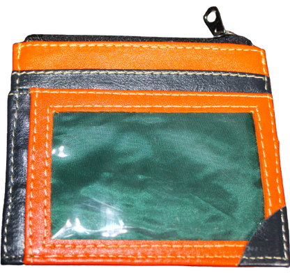 Unisex Slim-Wallet;  100% Top Grain Cowhide Leather