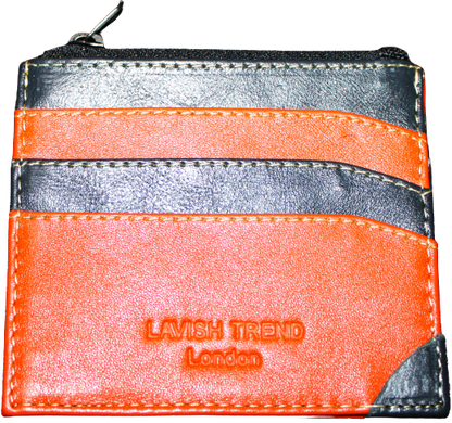 Unisex Slim-Wallet;  100% Top Grain Cowhide Leather