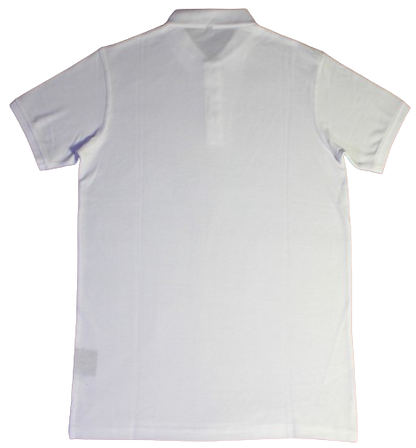 Polo Shirt, White, Cotton