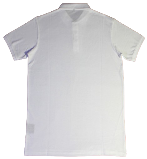 Polo Shirt, White, Cotton