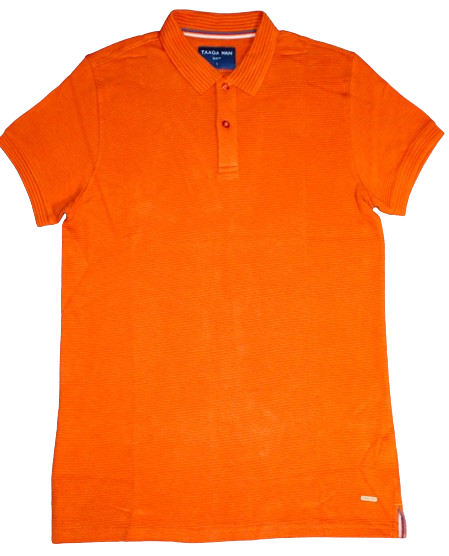 Polo Shirt, Built in Stripe, Cotton