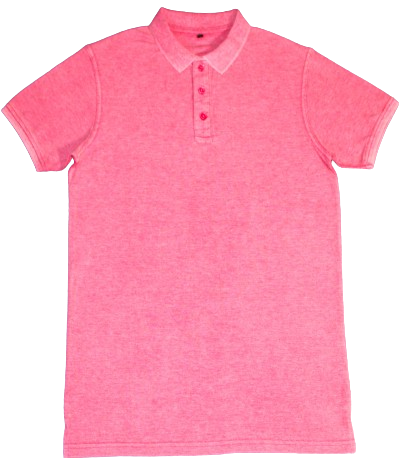 Polo Shirt, Faded Red, Cotton