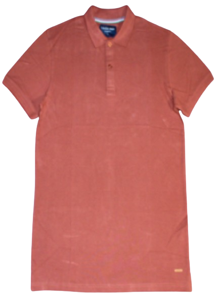 Polo Shirt, Brown, Cotton