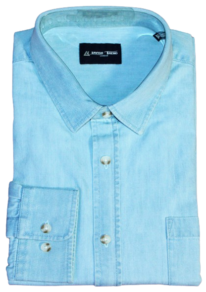 Denim, Light/Faded Blue Shirt