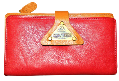 Women Purse/Vanity/Cardholder,100% Top Grain Cowhide Leather