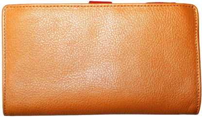 Women Purse/Vanity/Cardholder,  100% Top Grain Cowhide Leather