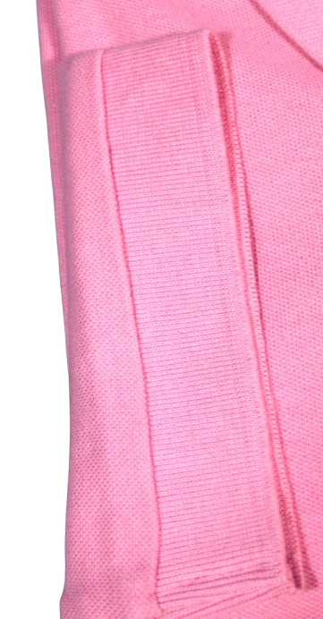 Unisex Polo Shirt, Pink, Cotton