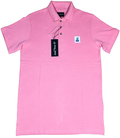 Unisex Polo Shirt, Pink, Cotton