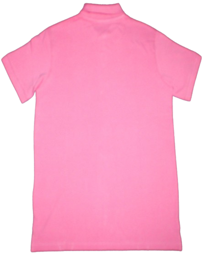 Unisex Polo Shirt, Pink, Cotton