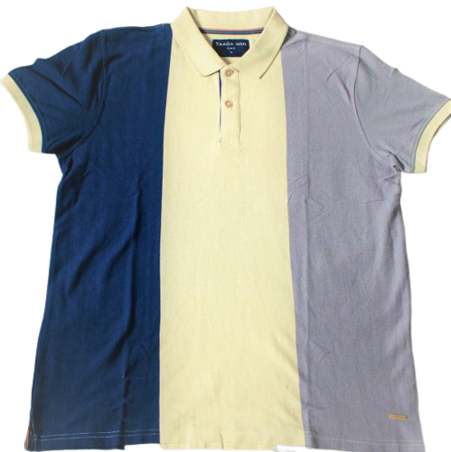 Polo Shirt, Tri-Colours, Cotton