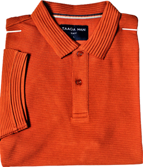 Polo Shirt for Men, Built in Stripe