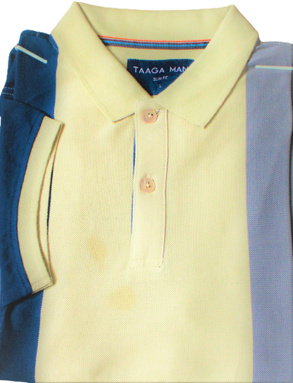 Polo Shirt, Tri-Colours, Cotton