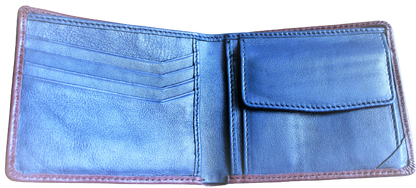 Wallet for Men, Handmade, 100% Top Grain Cowhide Leather